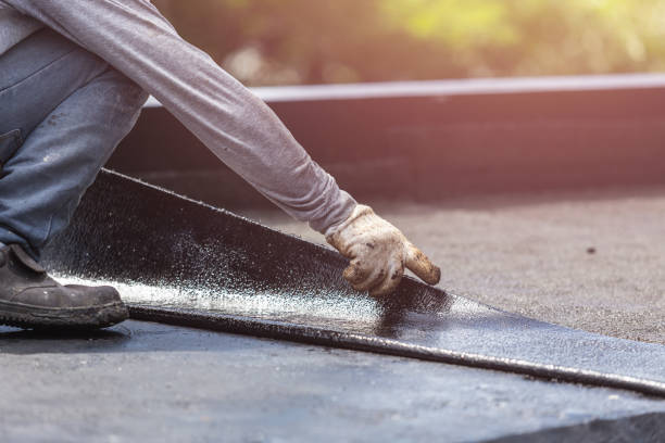 Professional Emergency Waterproofing technician working in North Salem, IN